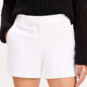 LOFT Riviera Short with 6” inseam in White